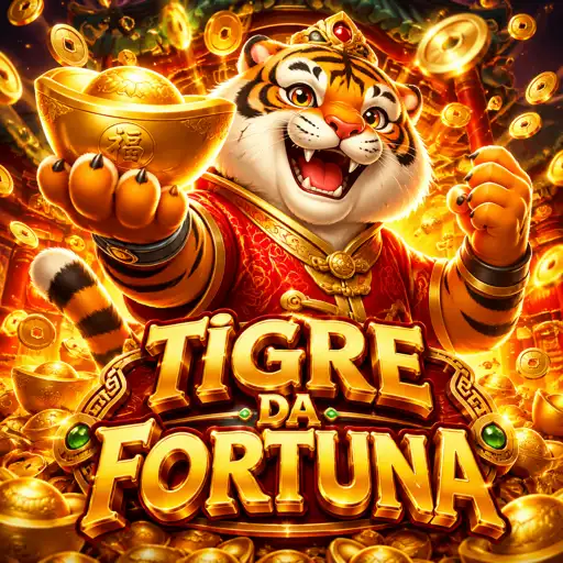 Captura de uma rodada do Fortune Tiger com os três rolos em ação